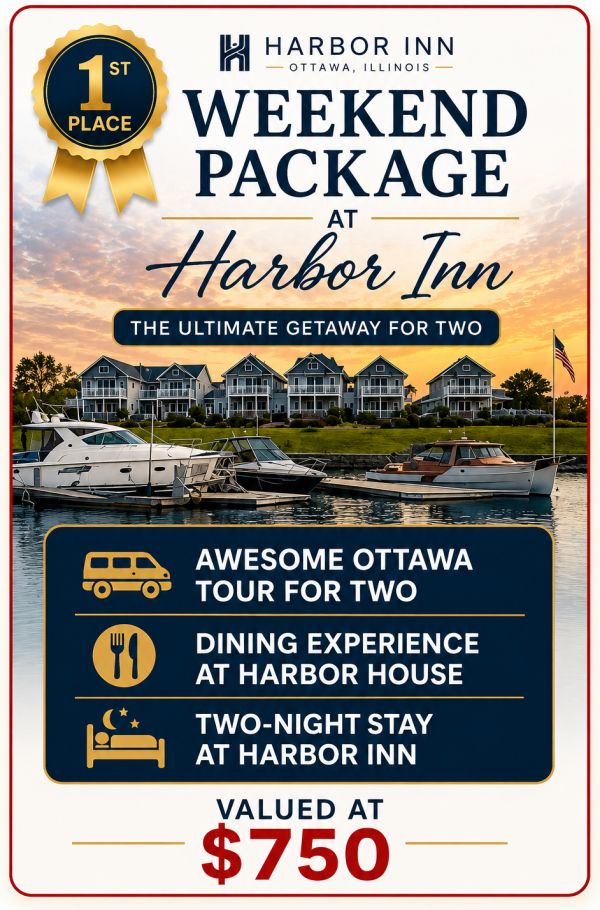First Place Prize - Harbor Inn Weekend Package