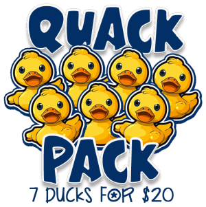 Seven duck package for $20
