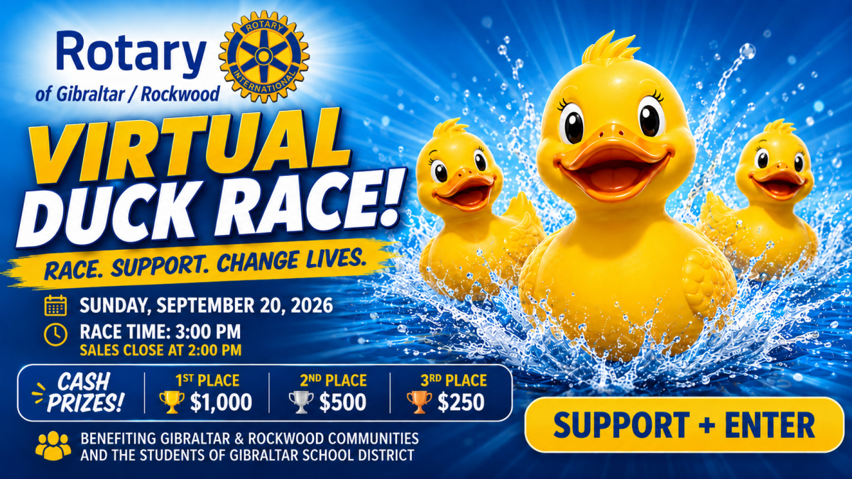 Gibraltar / Rockwood Rotary Club Virtual Duck Race