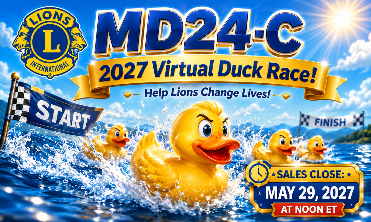 Virginia Lions Clubs 2027 Virtual Duck Race — District MD24-C
