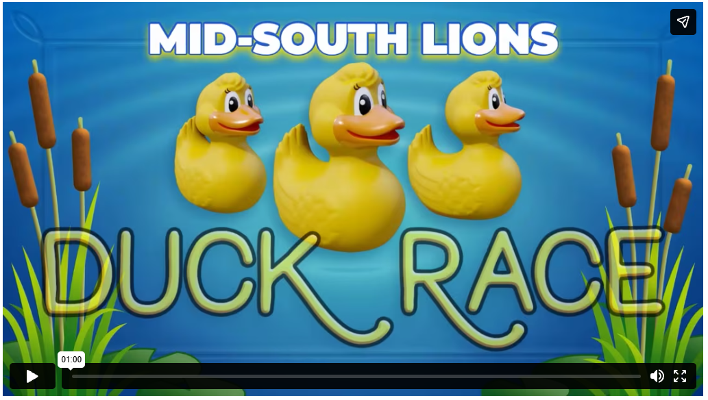 Mid-South Lions Duck Race