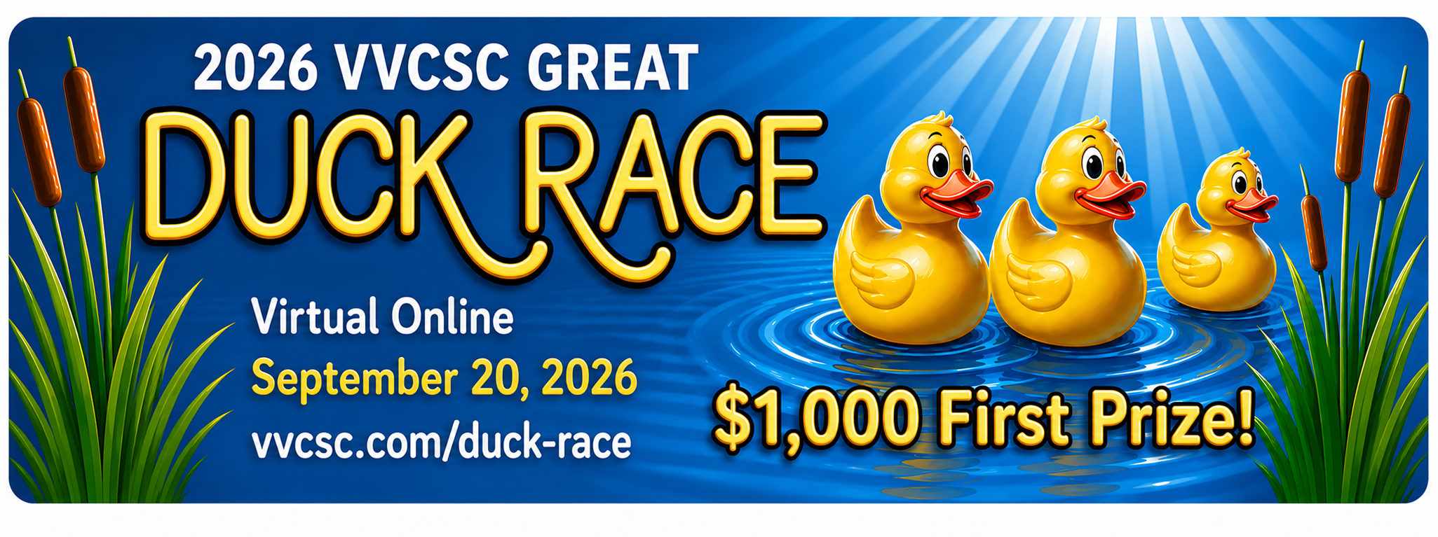 Great Duck Race Banner