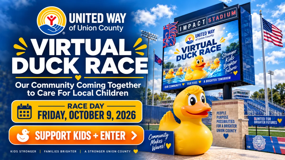 United Way of Union County Virtual Duck Race