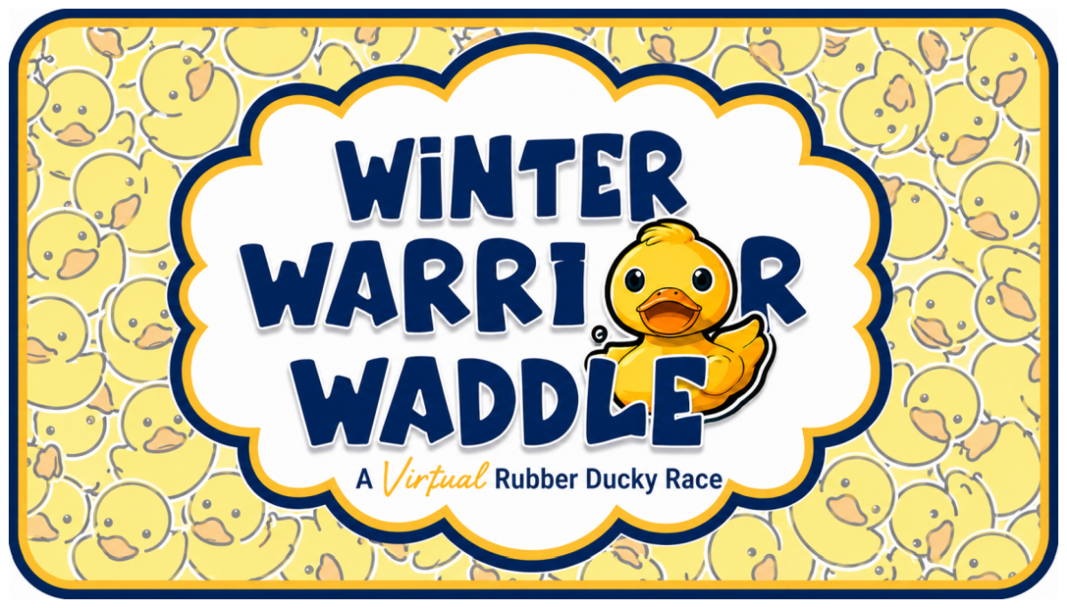 Brookfield Middle School Winter Warrior Waddle Virtual Rubber Ducky Race