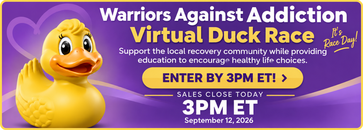 Warriors Against Addiction Virtual Duck Race
